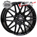 CSA HOTWIRE GLOSS BLACK 15x6 4/100  P40 WHEEL