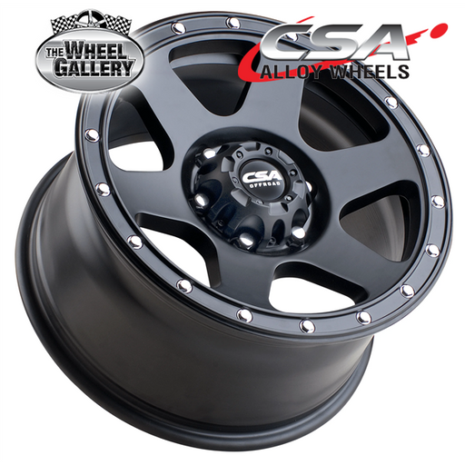 CSA DUNE SATIN BLACK 16x8 5/114.3  P35 WHEEL