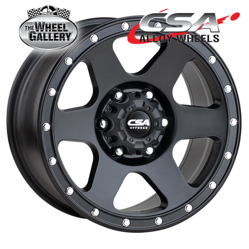 CSA DUNE SATIN BLACK 16x8 5/114.3  P35 WHEEL