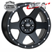 CSA DUNE SATIN BLACK 16x8 5/114.3  P35 WHEEL
