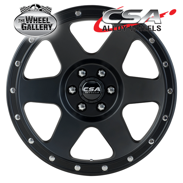 CSA DUNE SATIN BLACK 16x8 5/114.3  P35 WHEEL