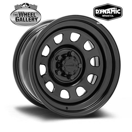 DYNAMIC STEEL WHEELS DRIFT D BLACK 15x7 4/100  P12 WHEEL