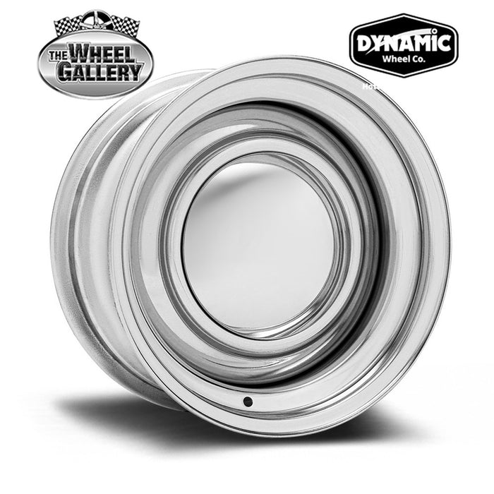DYNAMIC STEEL WHEELS SMOOTHIE CHROME 15x6 5/114.3  P6 WHEEL