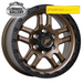FORGEAUTO HOSTILE BRONZE CENTER BLACK LIP 17x8.5 6/139.7  P30 WHEEL