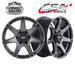 CSA HAVOC BLACK MACHINED FACE DARK TINT 17x9 6/139.7  P35 WHEEL