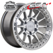 CSA HORIZON FULL MACHINED 17x9 6/139.7  P20 WHEEL