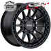 CSA HORIZON FULL MACHINED 17x9 6/139.7  P20 WHEEL