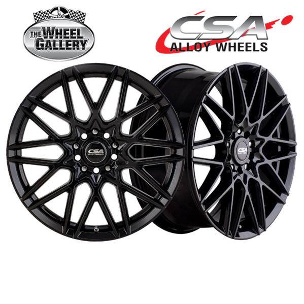 CSA HOTWIRE GLOSS BLACK 15x6 4/100  P40 WHEEL