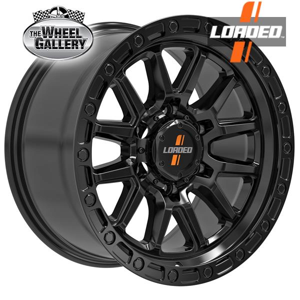 Loaded Wheels Stockton 1675 17x8.5 P18P Bronze / Black Lip — The Wheel ...