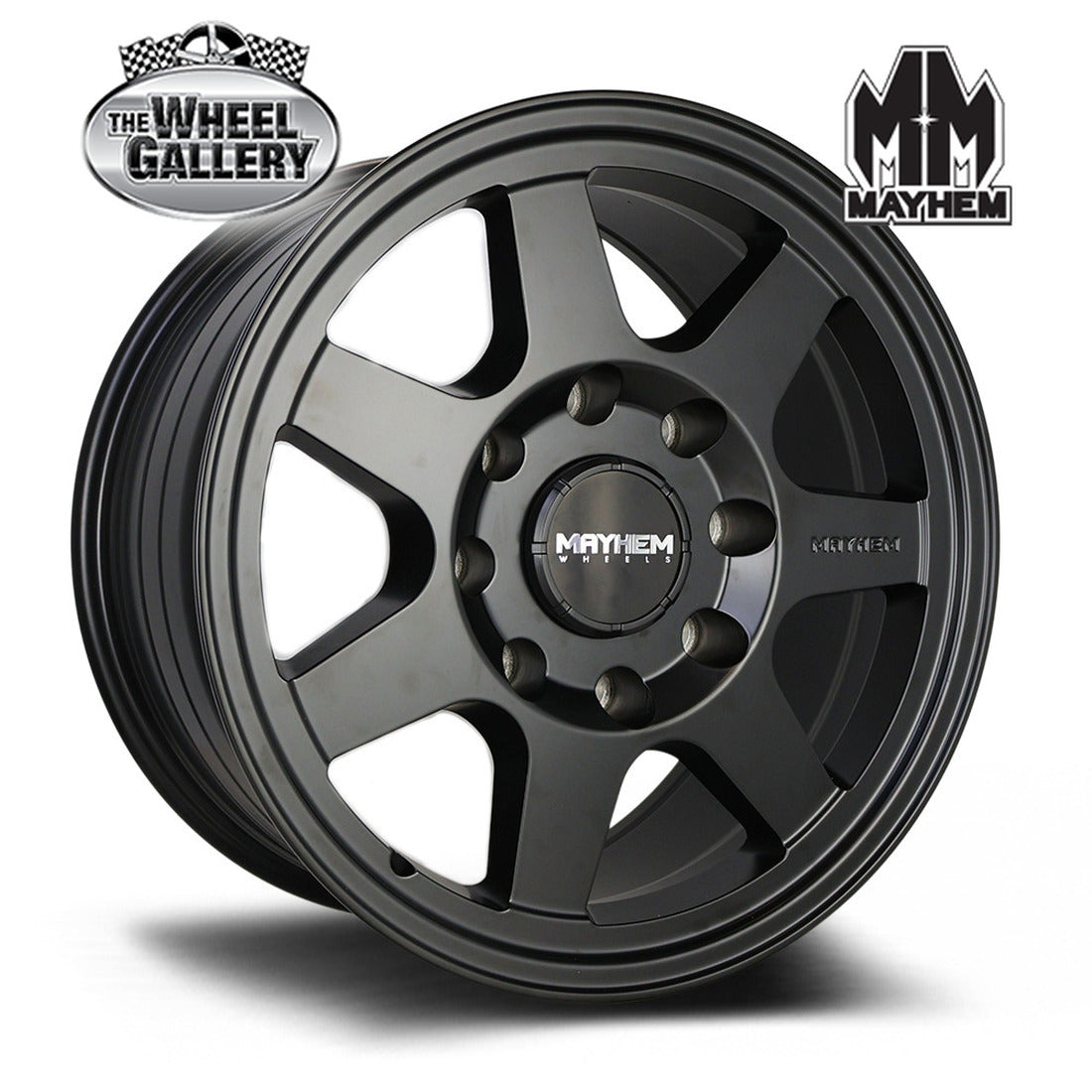 Mayhem Wheels CONVOY 18x9 5/150 P35 Satin Black — The Wheel Gallery