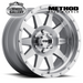 METHOD RACE WHEELS MR301 THE STANDARD M-CC 20x9 6/139.7  P18 WHEEL