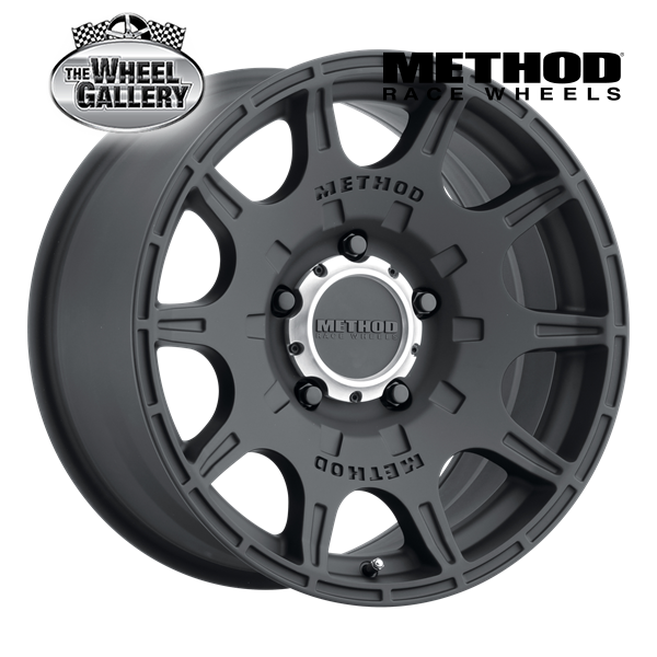 METHOD RACE WHEELS MR308 ROOST MATTE BLACK 18x9 5/150  P18 WHEEL