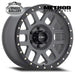 METHOD RACE WHEELS MR309 GRID MATTE BLACK 17x8.5 6/135  P0 WHEEL