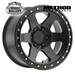 METHOD RACE WHEELS MR310 CON6 MATTE BLACK 17x8.5 5/139.7  P0 WHEEL