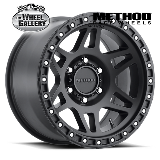 METHOD RACE WHEELS MR312 MATTE BLACK 17x8.5 6/135  P0 WHEEL