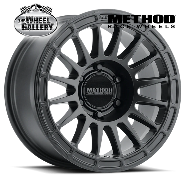 METHOD RACE WHEELS MR314 HD MATTE BLACK 18x9 6/139.7  P18 WHEEL