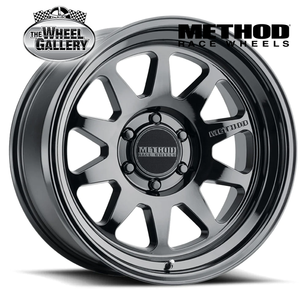 METHOD RACE WHEELS MR316 GLOSS BLACK 20x9 6/139.7  P0 WHEEL