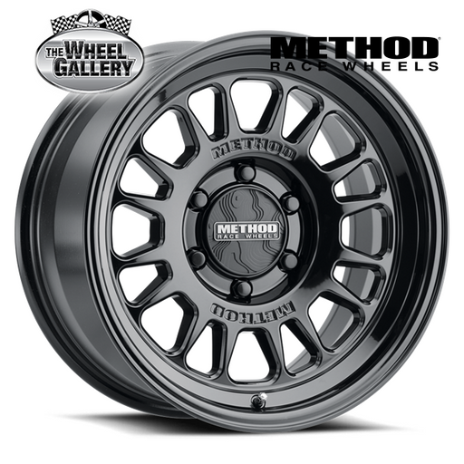METHOD RACE WHEELS MR318 GLOSS BLACK 17x8.5 6/135  P0 WHEEL