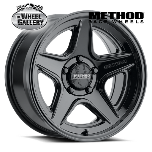 METHOD RACE WHEELS MR319 GLOSS BLACK 17x8.5 6/139.7  P0 WHEEL