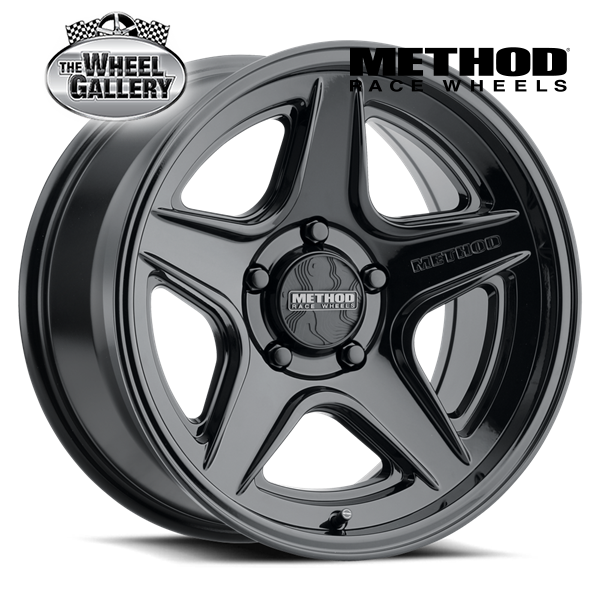 METHOD RACE WHEELS MR319 GLOSS BLACK 17x8.5 6/139.7  P0 WHEEL