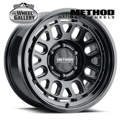 METHOD RACE WHEELS MR321 GLOSS BLACK 17x8.5 6/135  P0 WHEEL