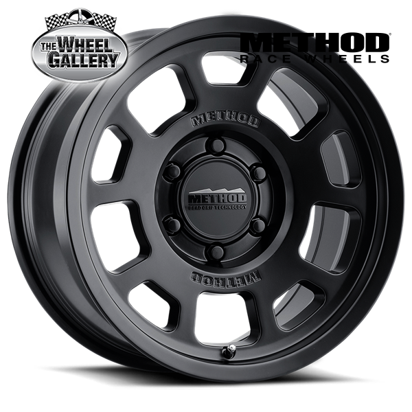 METHOD RACE WHEELS MR705 BEAD GRIP MATTE BLACK 17x8.5 6/135  P0 WHEEL