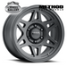 METHOD RACE WHEELS MR706 BEAD GRIP MATTE BLACK 17x7.5 6/130  P50 WHEEL