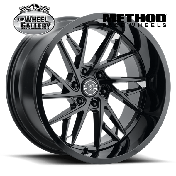 METHOD RACE WHEELS MR801 GLOSS BLACK MILLED 20x10 6/135  P10 WHEEL