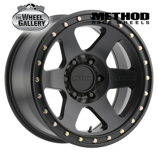 METHOD RACE WHEELS ZMR310 CON6 HD MATTE BLACK 17x8.5 5/150  P35 WHEEL