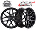 CSA MILAN GLOSS BLACK 16x6.5 4/100  P40 WHEEL