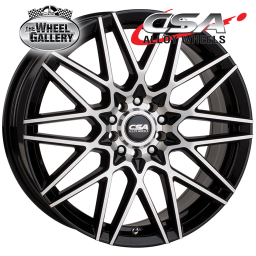 CSA HOTWIRE GLOSS BLACK 15x6 4/100  P40 WHEEL