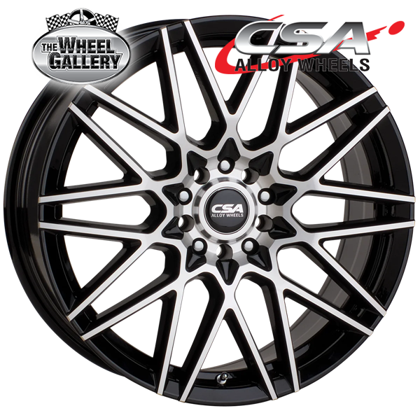 CSA HOTWIRE GLOSS BLACK 15x6 4/100  P40 WHEEL