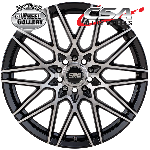 CSA HOTWIRE GLOSS BLACK 15x6 4/100  P40 WHEEL