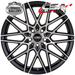CSA HOTWIRE GLOSS BLACK 15x6 4/100  P40 WHEEL