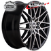 CSA HOTWIRE GLOSS BLACK 15x6 4/100  P40 WHEEL