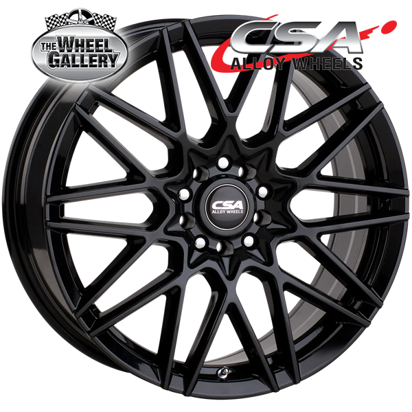CSA HOTWIRE GLOSS BLACK 15x6 4/100  P40 WHEEL