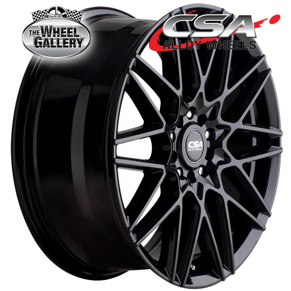 CSA HOTWIRE GLOSS BLACK 15x6 4/100  P40 WHEEL