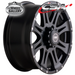 CSA RAPTOR LARGE CAP SATIN BLACK 16x8 5/150  P0 WHEEL