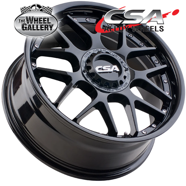 CSA VERTIGO GT GLOSS BLACK 17x7 5/100  P39 WHEEL
