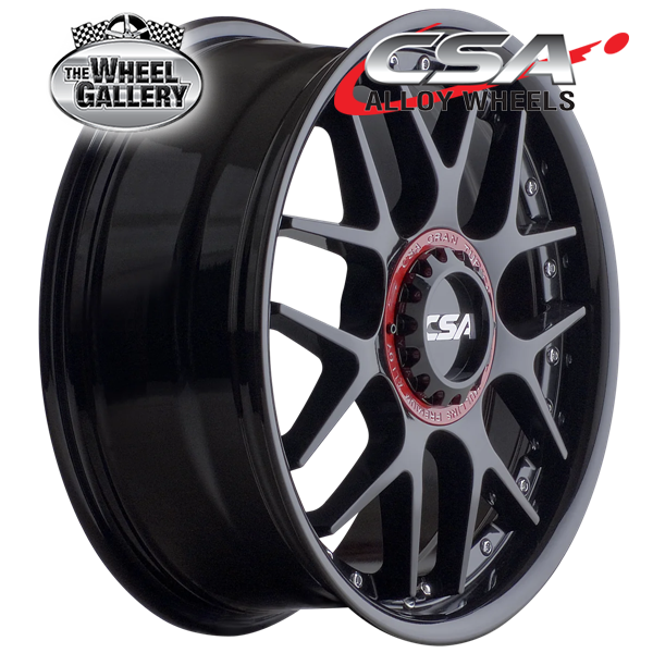 CSA VERTIGO GT GLOSS BLACK 17x7 5/100  P39 WHEEL