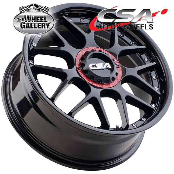 CSA VERTIGO GT GLOSS BLACK 17x7 5/100  P39 WHEEL