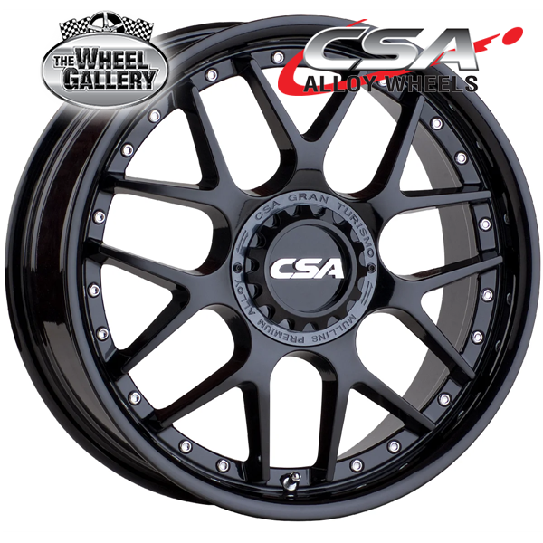 CSA VERTIGO GT GLOSS BLACK 17x7 5/100  P39 WHEEL
