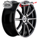 CSA CHICANE GLOSS BLACK MACHINED FACE 18x8 5/108  P40 WHEEL