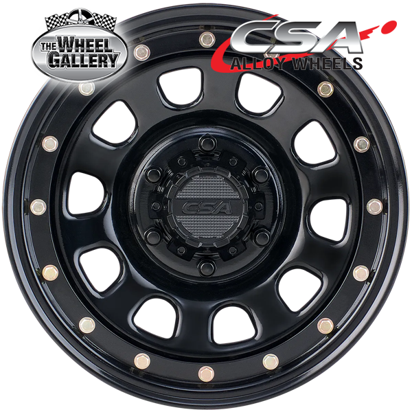 CSA RANGER MT - R-HOLE BLACK IMITATION BEADLOCK 16x8 6/139.7  P0 WHEEL