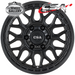 CSA ONYX SATIN BLACK 17x9 6/139.7  P20 WHEEL