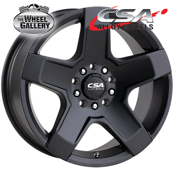CSA OUTLAW SATIN BLACK 16x8 5/114.3  P35 WHEEL