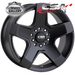 CSA OUTLAW SATIN BLACK 16x8 5/114.3  P35 WHEEL