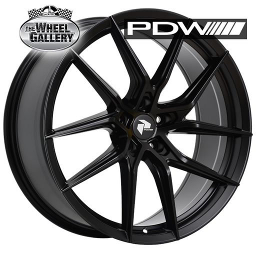 PDW CORSA SATIN BLACK 17x7.5 5/114.3  P40 WHEEL