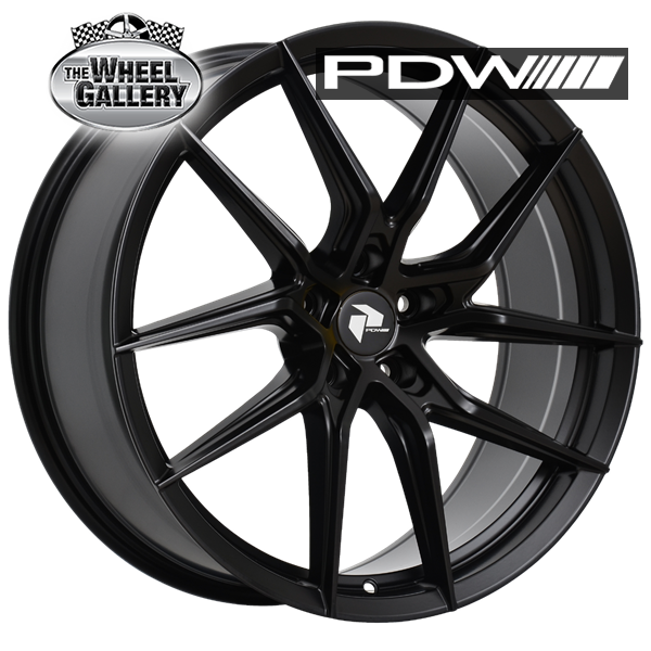 PDW CORSA SATIN BLACK 17x7.5 5/114.3  P40 WHEEL