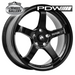 PDW GT JET BLACK 18x8 5/114.3  P40 WHEEL